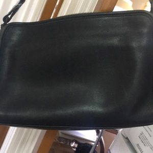 Vintage distressed leather Coach